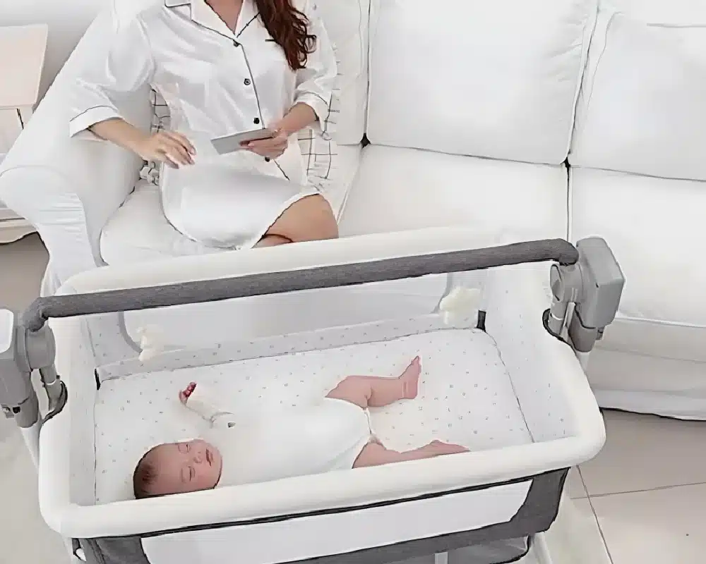 rocking bassinet with wheels